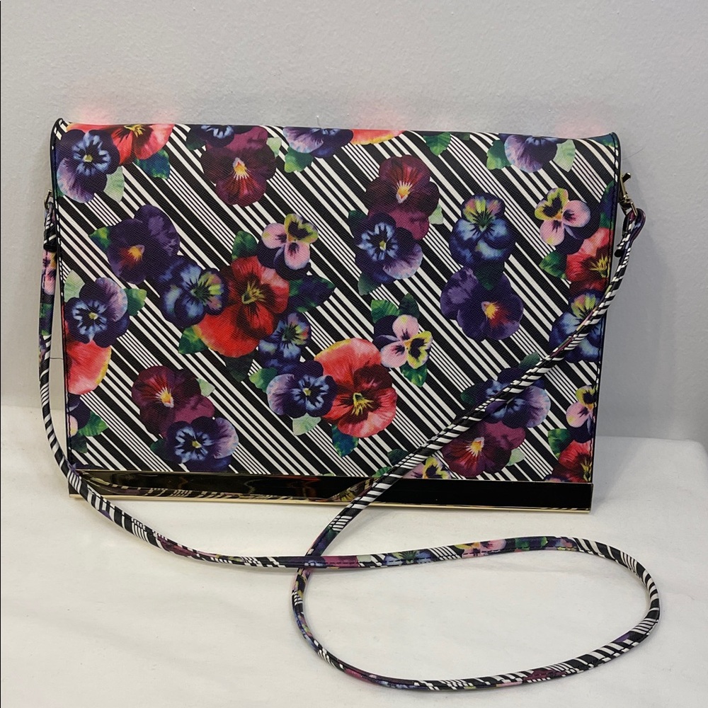 Aldo NWOT Tablet Crossbody Bag Multicolor Floral